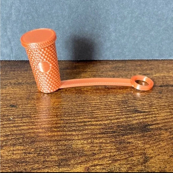 Straw Topper - Silk Copper - Picture 2 of 2